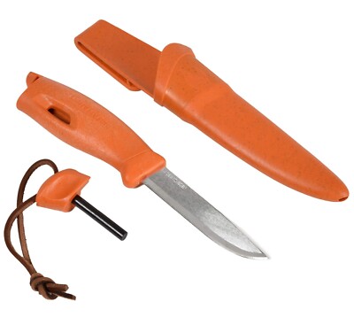 Light My Fire Swedish FireKnife Bio 2in1 Rustyorange Messer - Feuerstahl Outdoor