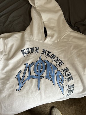 Vlone O-Hoodie UNC Blue/ White | eBay