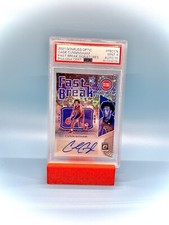 2021 Donruss Optic Cade CunninghamCade Cunningham Fast Break Signatures RC PSA 9