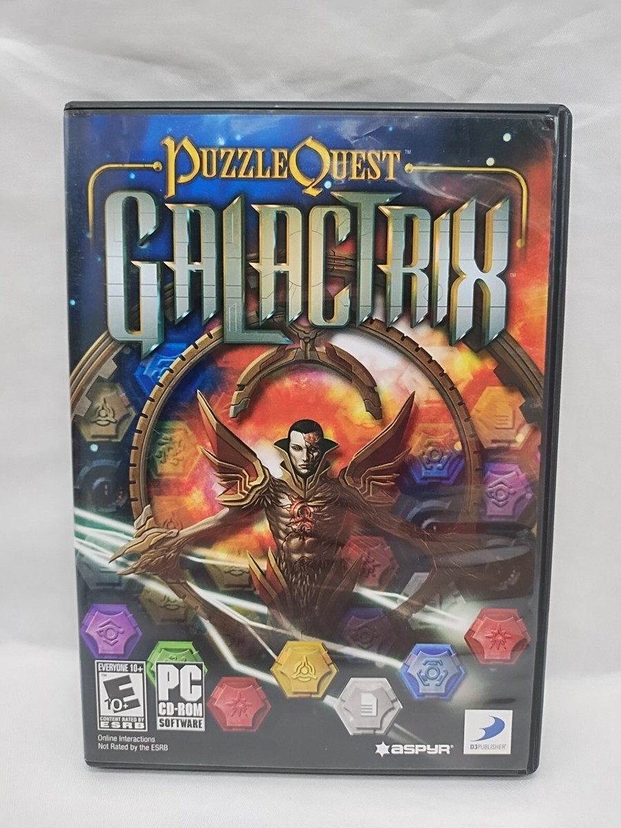 Puzzle Quest Galactix PC Video Game With Manual | eBay