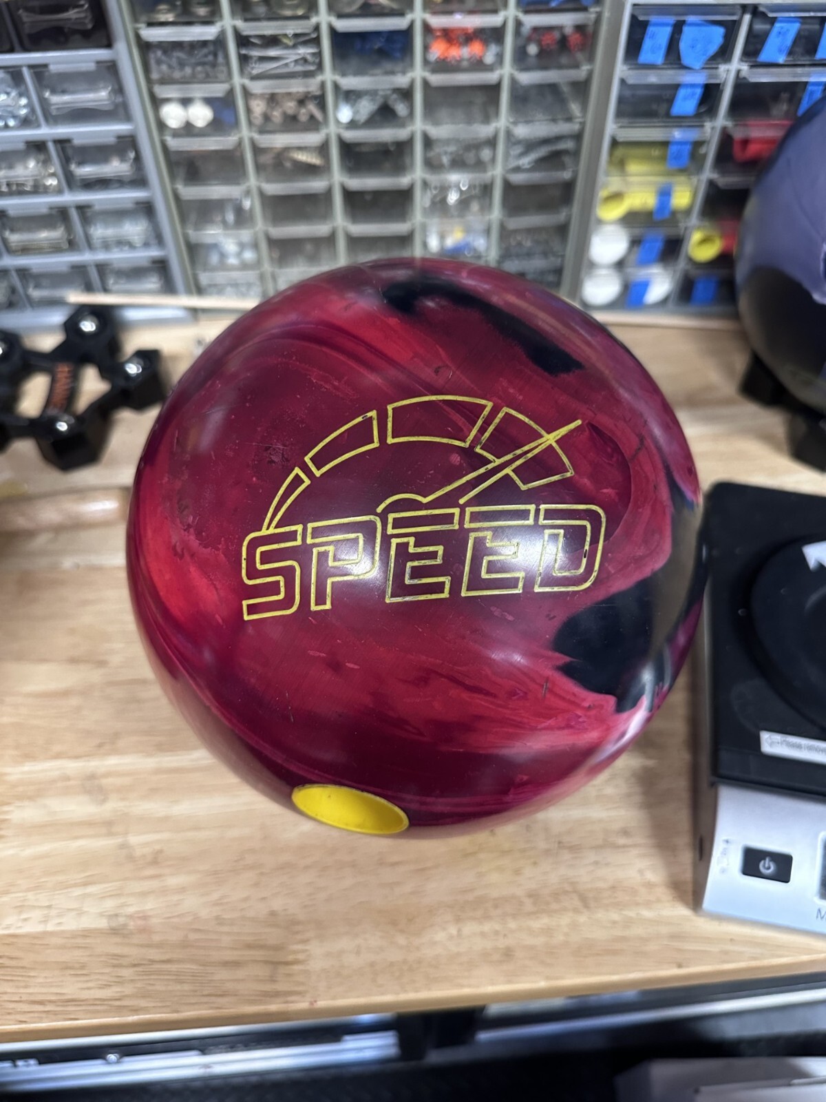 USED - Bowling Ball - 15lb Columbia300 "SPEED" DRILLED WEIGHT 14lb 11oz
