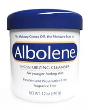 Albolene Moisturizing Cleanser Skin Care Product 12 oz for Younger Looking Skin