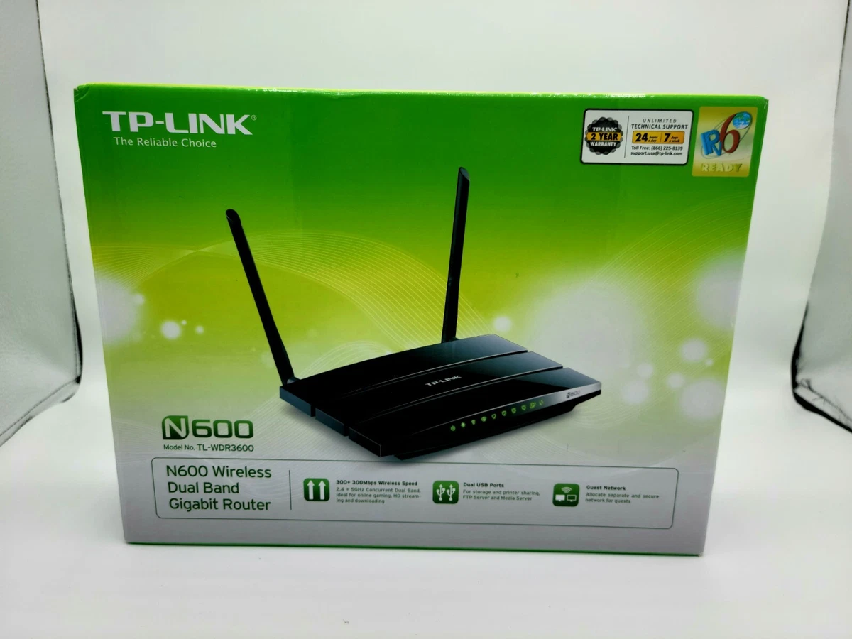 Appearance Dusty Adviser TP-Link N600 Wireless Dual Band Gigabit Router Model TL-WDR3600 version 1.5 | eBay Appearance Dusty Adviser TP-Link N600 Wireless Dual Band Gigabit Router Model TL-WDR3600 version 1.5 | eBay