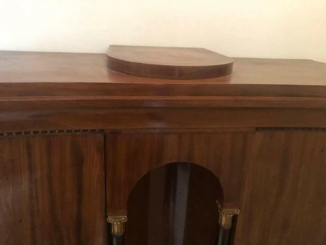 Antiguo armario francés de caoba, armario. Foto 4 de 4