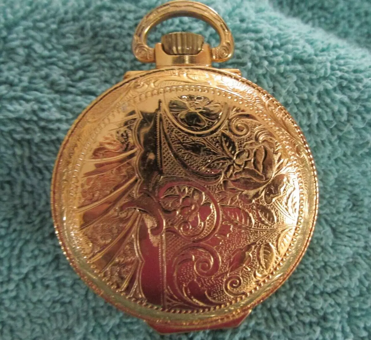 Vintage SEARS ROEBUCK COMPANY Wind Up Alarm Pocket Watch 1886