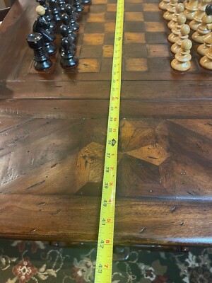 94615★THEODORE ALEXANDER ゲームテーブル チェス Encore Furniture Gallery-Theodore Alexander Spiral Turned Leg Game