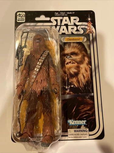 Star Wars The Black Series 40th Anniversary Chewbacca 6" Action Figure NICE