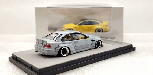 ZD QD 1:64 grau M3 CSL E46 Coupe Sportmodell Diecast Resin Auto BN - Bild 2 von 3