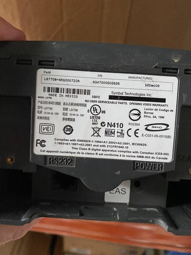 Datalogic 2200VS 1D Desktop Barcode Scanner M2220-00101-0230AR Magellan EXCL PSU - Afbeelding 5 van 8