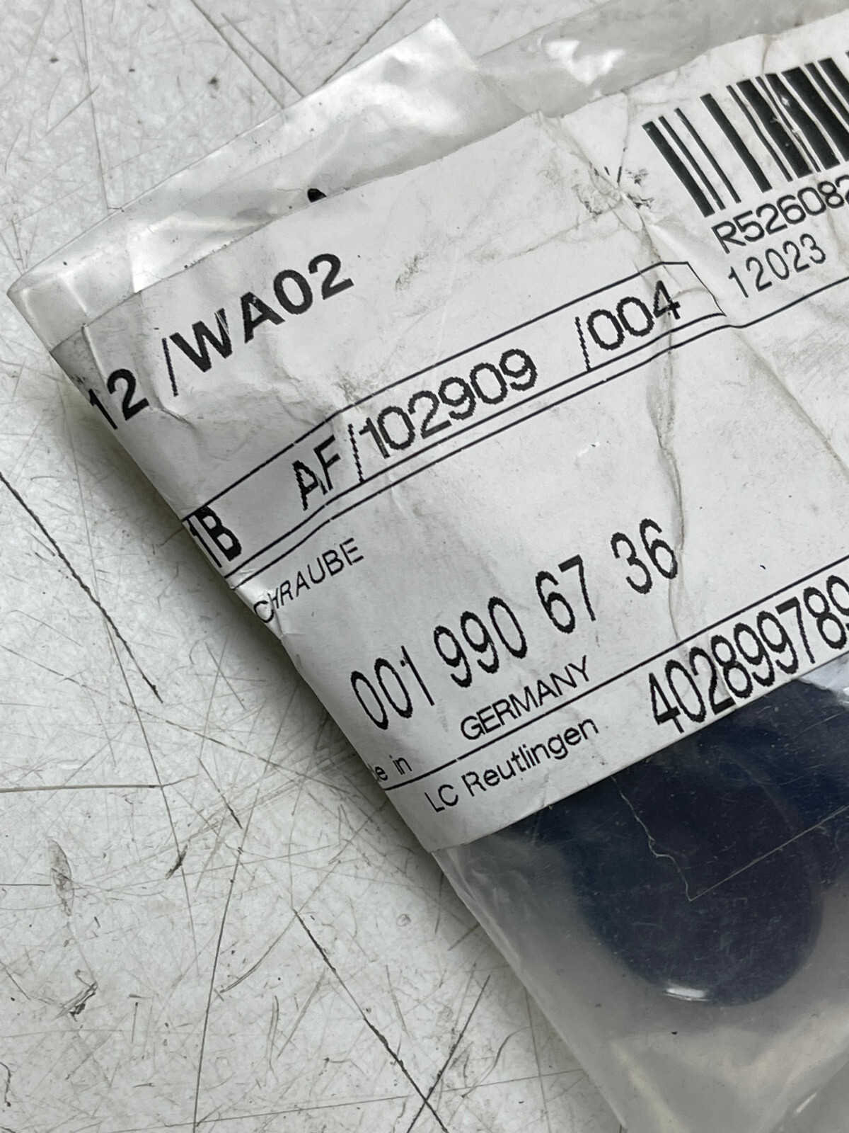 7x Mercedes Benz SCHRAUBE Fender Bolt A0019906736 Neu Original | eBay 