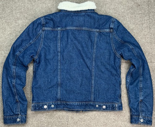 Chaqueta vaquera Sherpa Trucker original para mujer Levi's talla mediana - Imagen 15 de 16