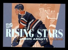 1995-96 FLEER ULTRA RISING STARS #1 JASON ARNOTT EDMONTON OILERS