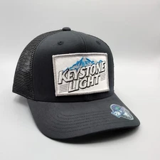 Keystone Beer Hat, Keystone Light Patch, Keystone Trucker Hat on a 112 Style Hat