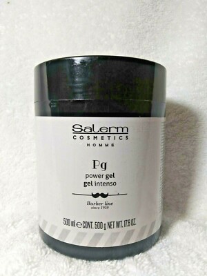 SALERM COSMETICS HOMME POWER GEL (Pg) Gel Intenso-500ml/17.6oz