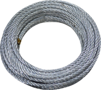 Cavo Acciaio Zincato 4mm X 50mt - Carico Rottura 450kg Per Usi Generali - Foto 11