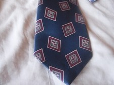 Etienne Aiger Mens Blue Tie