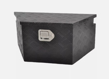 26"W X 15"H X12"  Aluminum Trailer Tongue Pickup truck Toolbox-BLACK