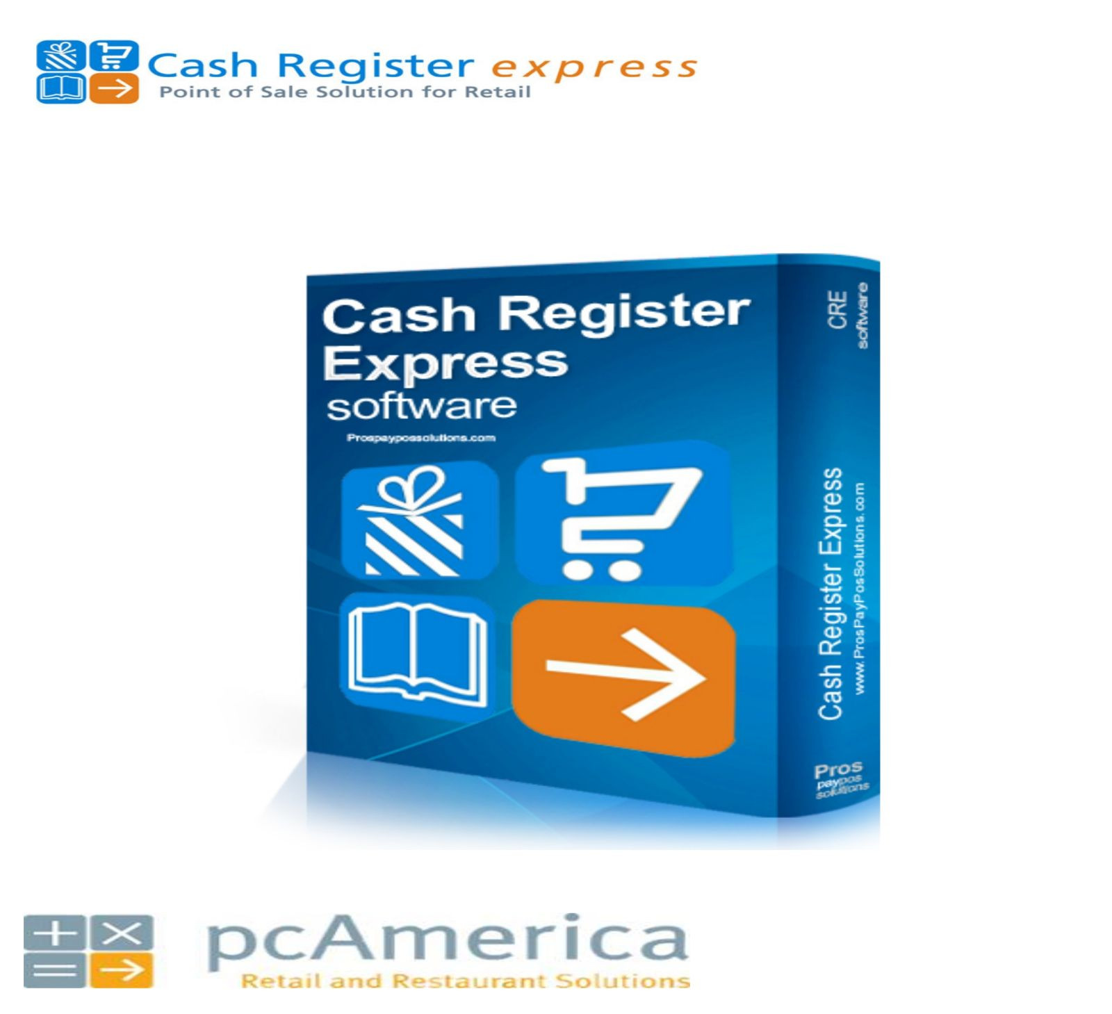 Liquor Store Complete POS System with PC America Cash Register Express