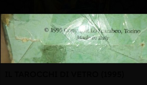 I Tarocchi di Vetro 1995 Lo Scarabeo disegni Elisabetta Trevisan 42821 Sigillate - Foto 3 di 6