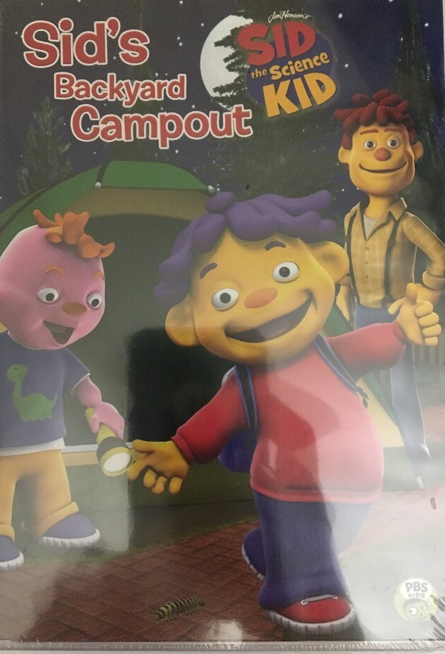Sid the Science Kid:Sids Backyard Campout DVD 2011-RARE VINTAGE