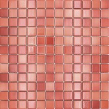 Mosaico IN Ceramica Piastrella Jasba Brick Red Mix Lucido Parete Bagno Jbf218_F