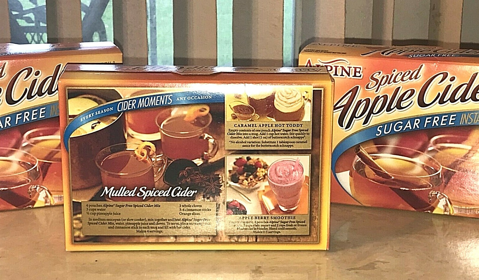 Alpine Sugar Spiced Cider Apple Flavor 10 Packets For Sale Online Ebay