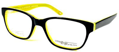 KOVALIS EYEWEAR  SONNY VERSANO 1708  NOS Black/Yellow Eyeglasses Frame 50-17-140