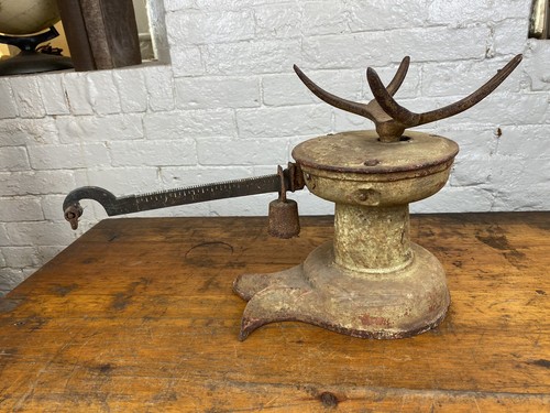 Antique 2 Toe HOWE Scale ~ Mercantile, General Store Counter Scale, Rutland VT - Picture 2 of 18