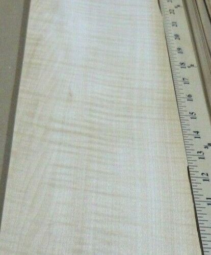 Sycamore English Figured wood veneer 6" x 100" raw no backing 1/42" thickness A - Picture 1 of 2