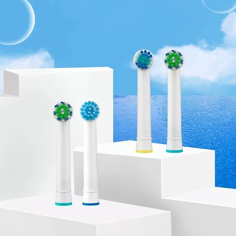 4pcs Replacement Brush Heads For Oral-B Electric Toothbrush Advance Power