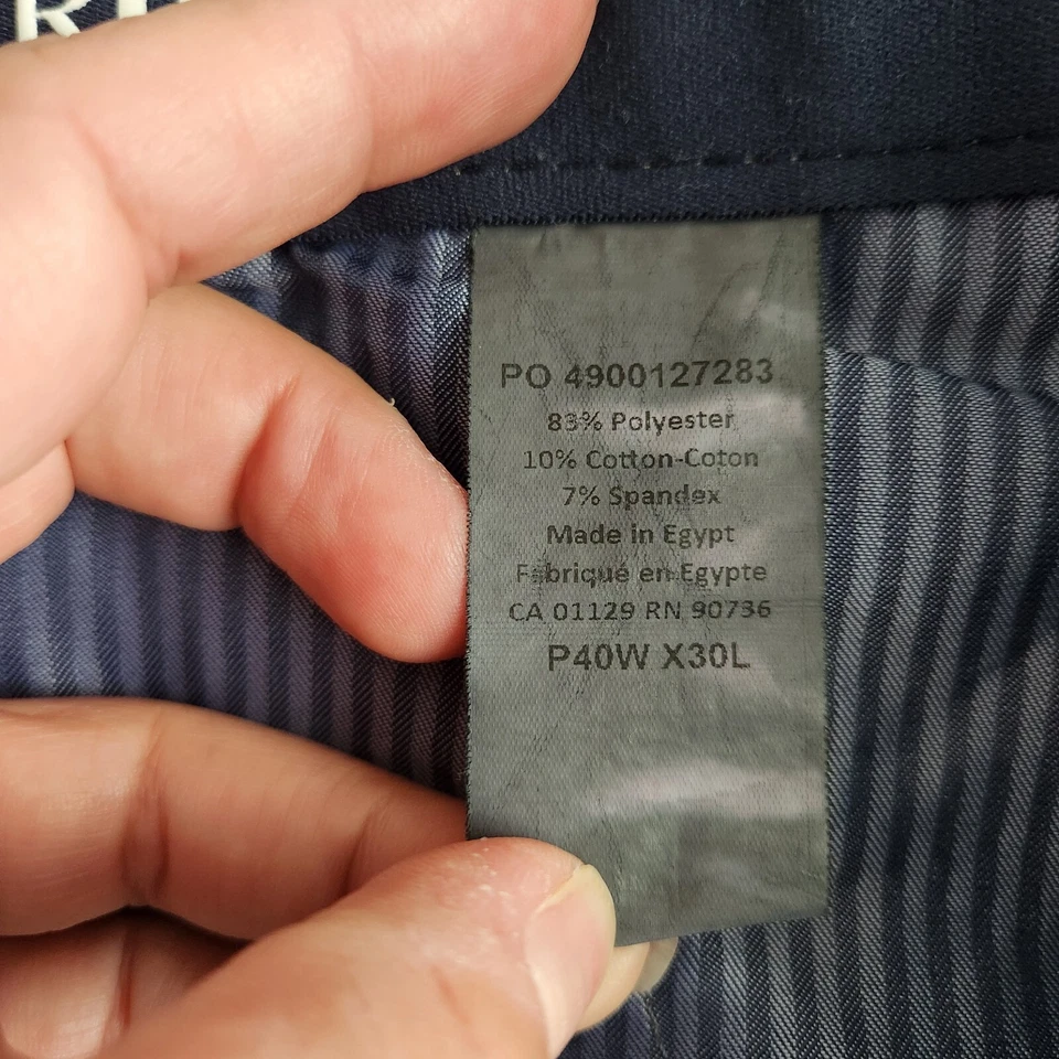 Pantalón chino Lauren Ralph Lauren para hombre 40x30 verde elástico recto tie dye camuflaje Foto 4 de 4