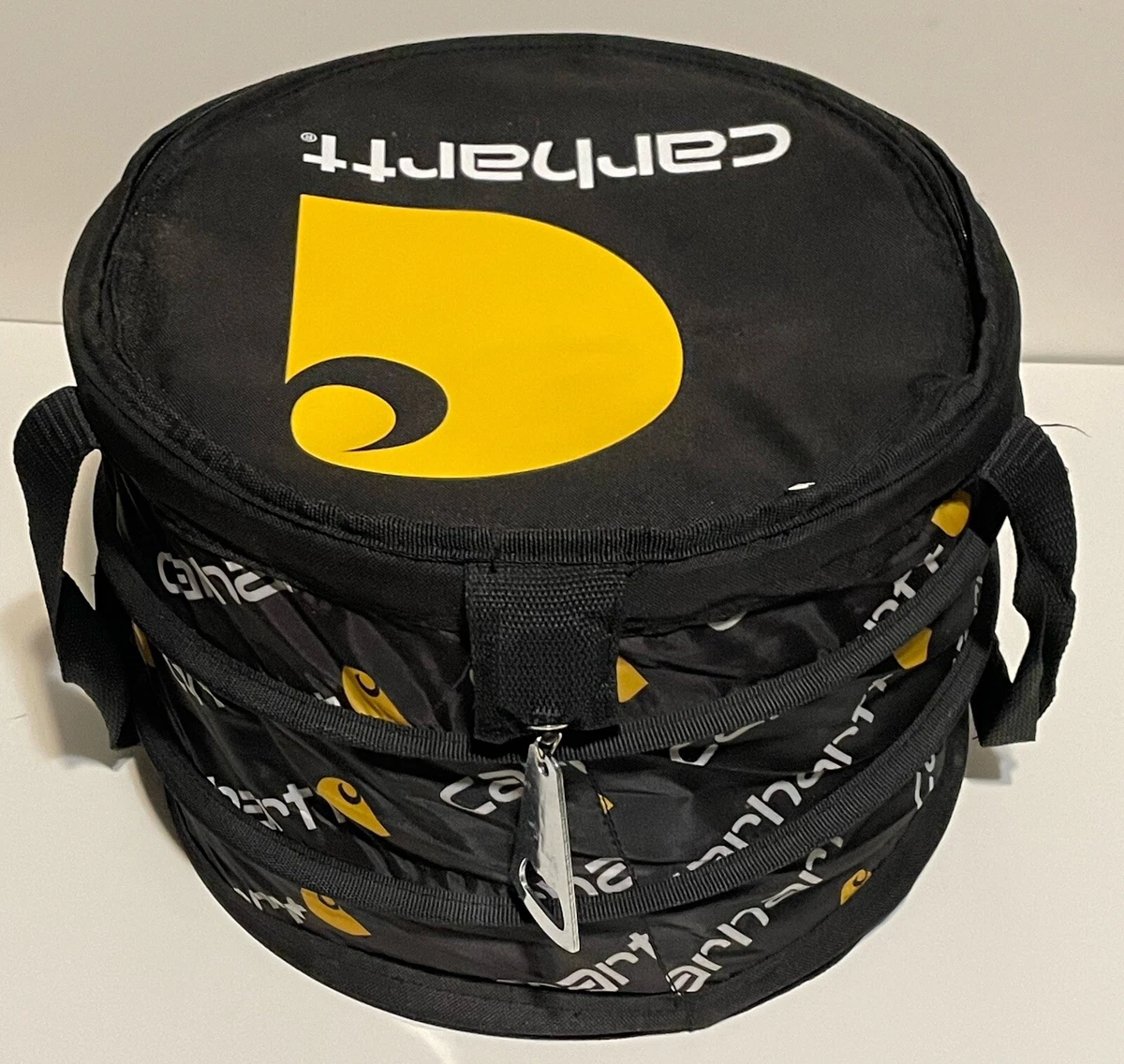 Round collapsible store cooler