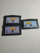 Catz Dogz Fashion Nintendo Game Boy Advance Lot Of 3 UbiSoft Games Cats Dogs