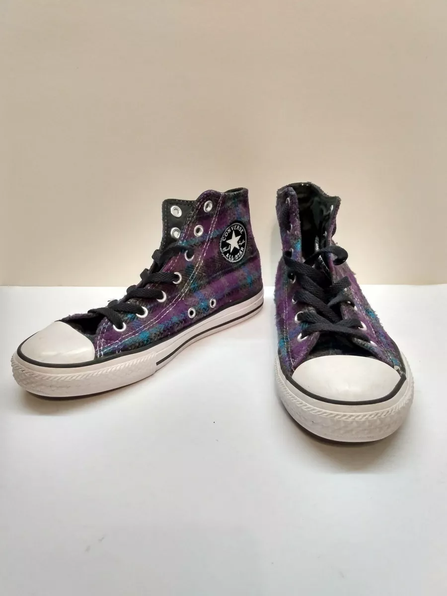 Purple converse sales size 3
