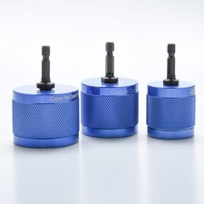 3pcs Copper Pipe Cleaner Set 1/2" 3/4" 1" Drill Attachment for Power Drill Kit