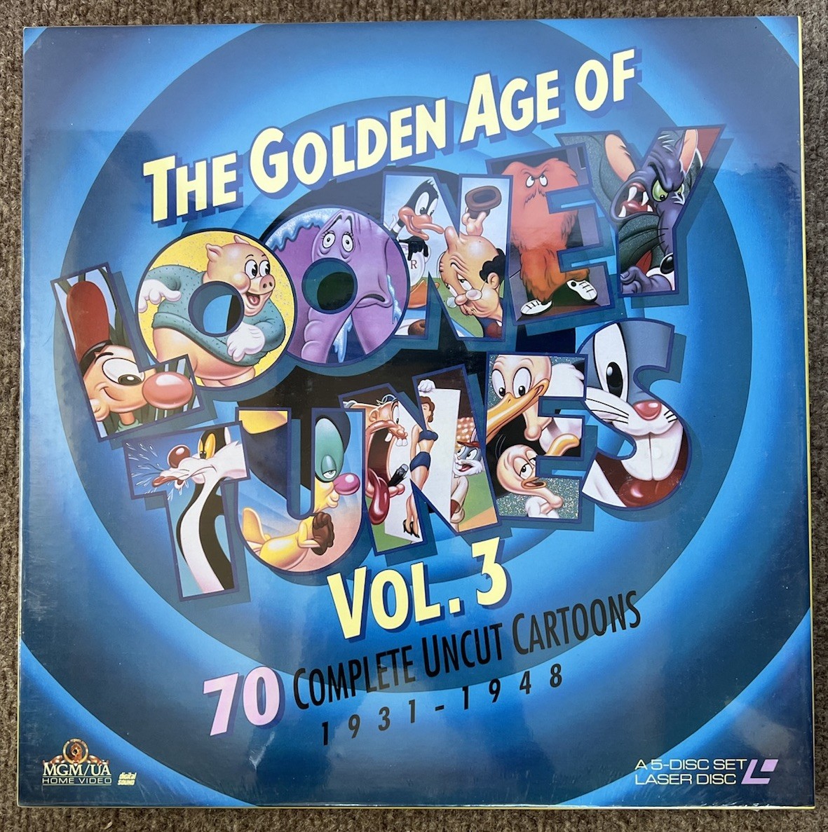 The Golden Age of Looney Tunes - V. 3 (Laserdisc, 1992, 5-Disc Set