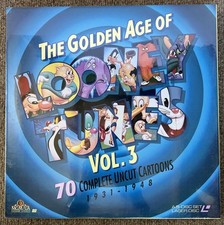 The Golden Age of Looney Tunes - V. 3 (Laserdisc, 1992, 5-Disc Set