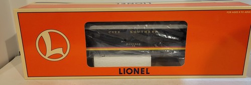 Coche de equipaje de aluminio Lionel 6-19195 Kansas City Southern #79 iluminado  | Condition: Used