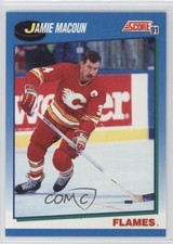 1991-92 Score Canadian Jamie Macoun #504 0a4