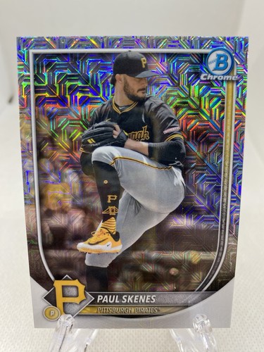 2025 Bowman Chrome - Paul Skenes #30 Mega Box Mojo Refractor