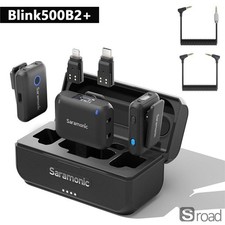 2.4G Wireless Lavalier Microphone For DSLR Camera, Noise Reduction For Recording