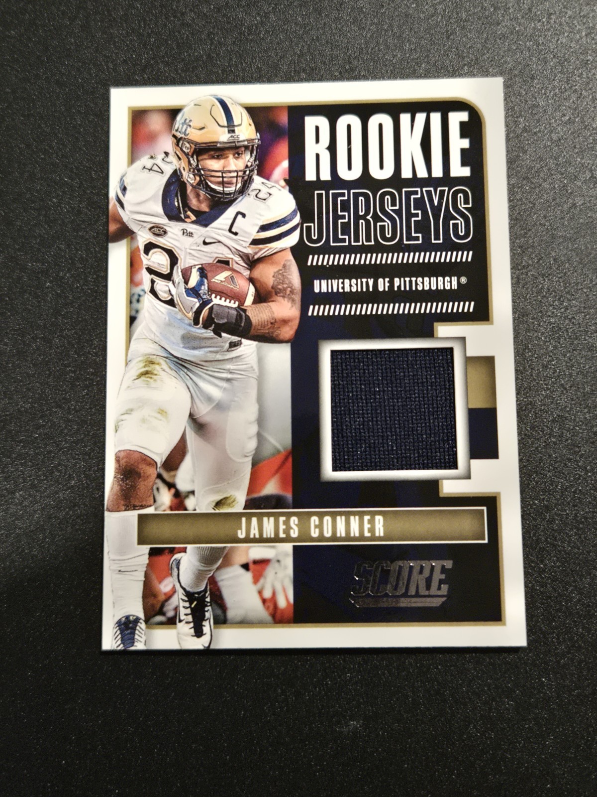 2017 Score - Rookie Jerseys James Conner #21 Rookie RC Jersey Patch Relic