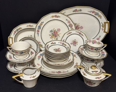 CH Field Haviland Limoges Finest French Ivory China 27 pcs Service for 4+ Macys