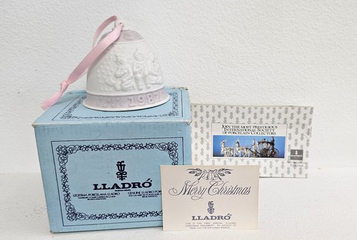 Vintage LLadro 1987 First Christmas Bell Annual Ornament - Picture 2 of 6