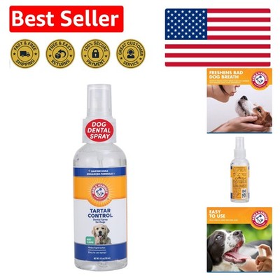 4 oz Mint Flavor Dog Dental Care Spray - Breath Freshener & Tartar Remover