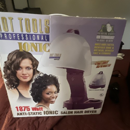 Hot Tools Professional Ionic Hood Hair Dryer 1875W Anti-Static UL Listed