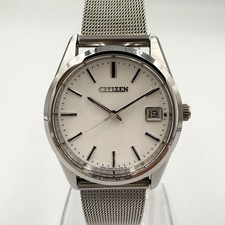 Citizen The Citizen 0350-C30919 Quartz Stainless Steel White 35mm Box Mens Watch