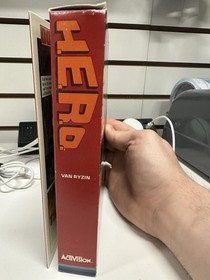 H.E.R.O. HERO Atari 5200 Complete In Box w/ No Plastic Tray