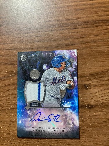 2016 Bowman Inception Auto Relics Dominic Smith #IAR-DS