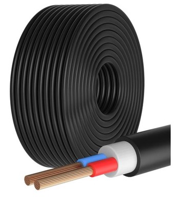 16AWG Power Extension Cable 30FT 16 Gauge Stranded Copper Wire PVC Low Voltage 